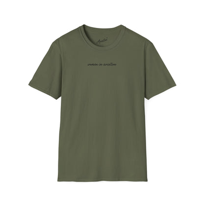 front of green Women in Aviation T-Shirt for Female Pilots - Aviator Apparel