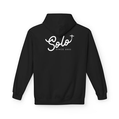 Back of Black Solo Since 2025 Hoodie- First Solo Flight Gift for Pilots - Aviator Apparel